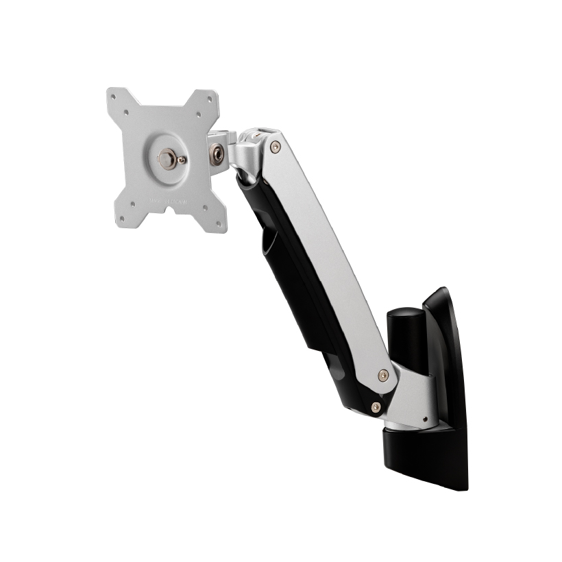 ARES-5222G is compatible with 75 x 75 / 100 x 100 mm VESA patterns. It screens up to 32" and supports 2~10 kg.